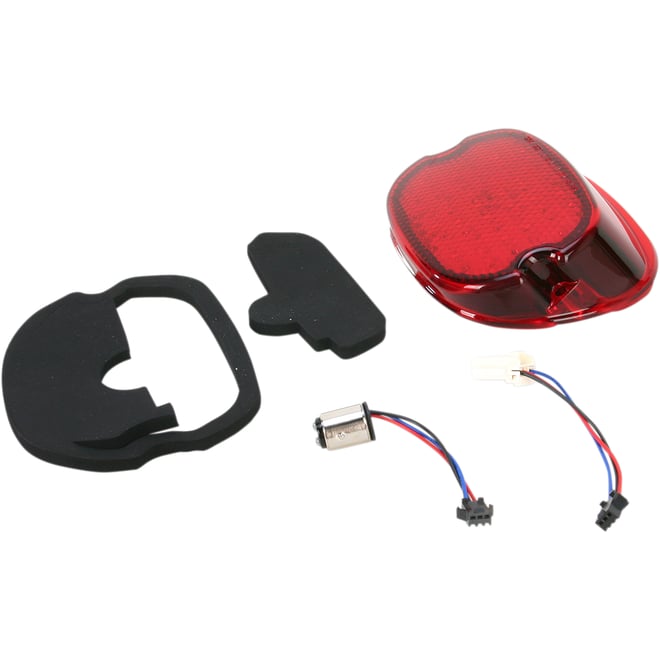Drag specialties Taillight - Bottom Tag Light - Red