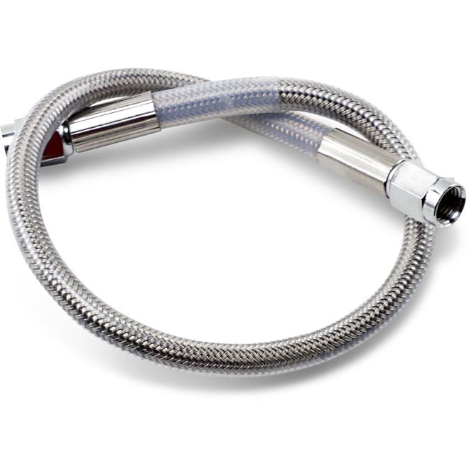 Drag specialties Universal Brake Line - Clear - 15"