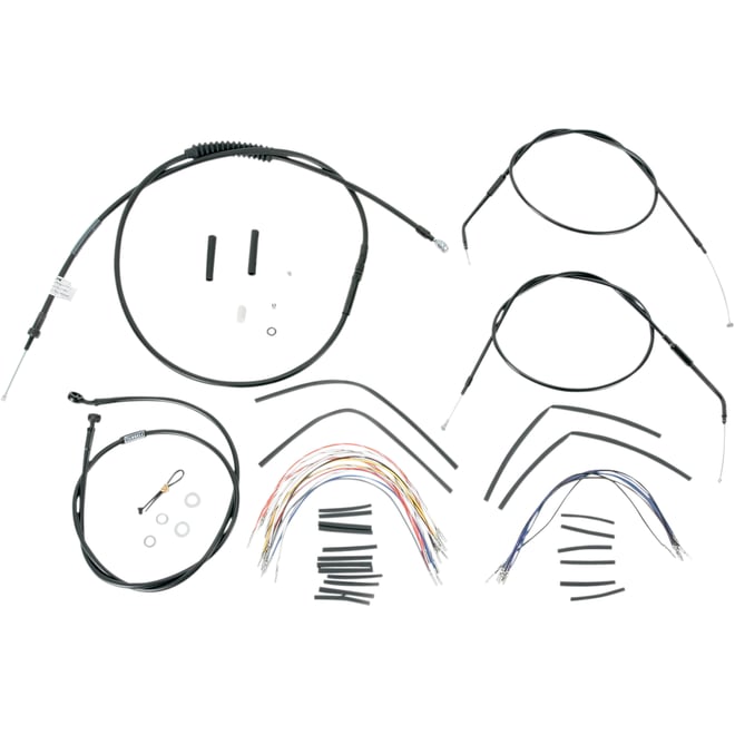 Burly brand Control Kit - 14" Ape Hanger Handlebars