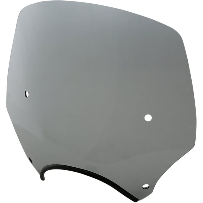 Memphis shades El Paso Windshield - 15" - 9" Headlight Cutout - Black Smoke