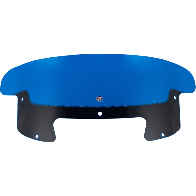 Klock werks Kolor Flare™ Windshield - 8" - Blue - Indian