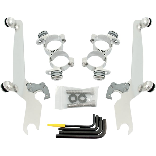 Memphis shades Sportshield Trigger-Lock Mounting Kit - Polished - XL48