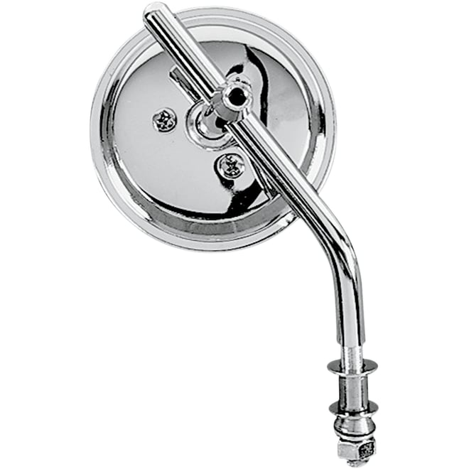 Drag specialties 3" Round Mirror - Adjustable Stem