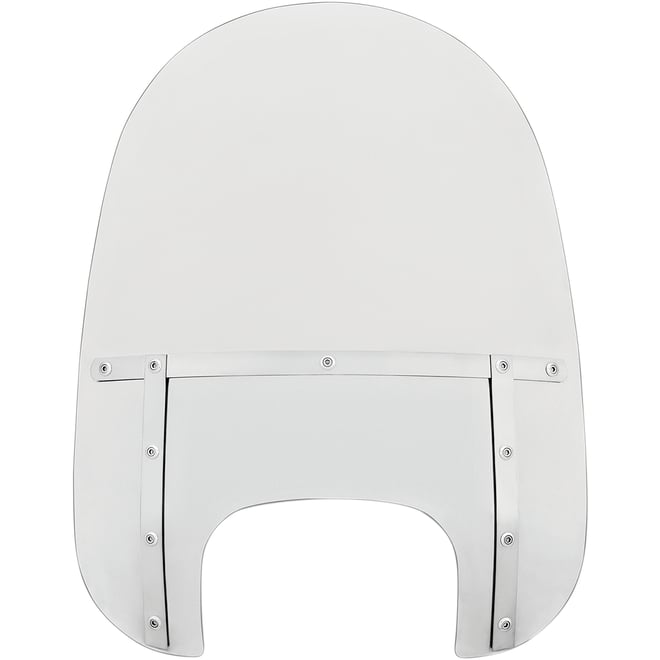 Memphis shades Fats Windshield - Clear - 21" - FLFB/S