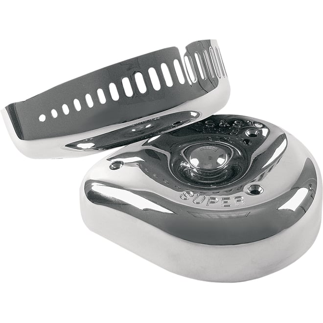 S&s cycle Slasher Air Cleaner Cover - Chrome S&s cycle Slasher Air Cleaner Cover - Chrome