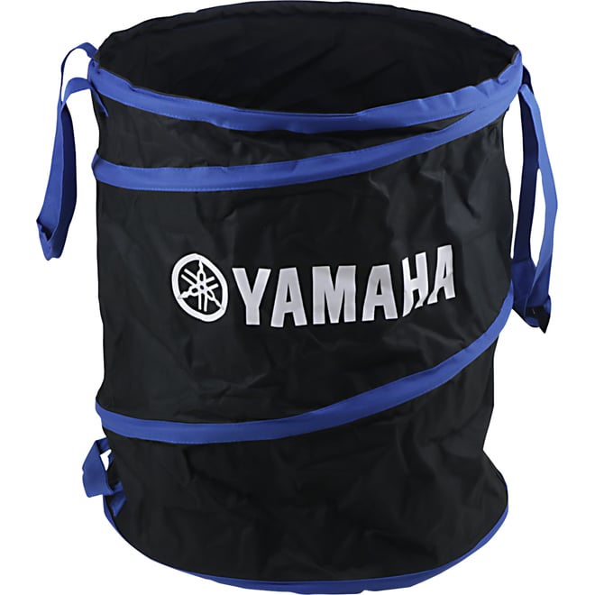 Factory effex Trash Can - Black/Blue - Yamaha