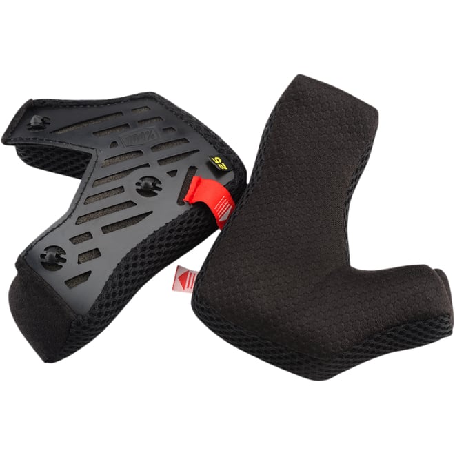 100% Aircraft 2 Cheek Pads - 28 mm