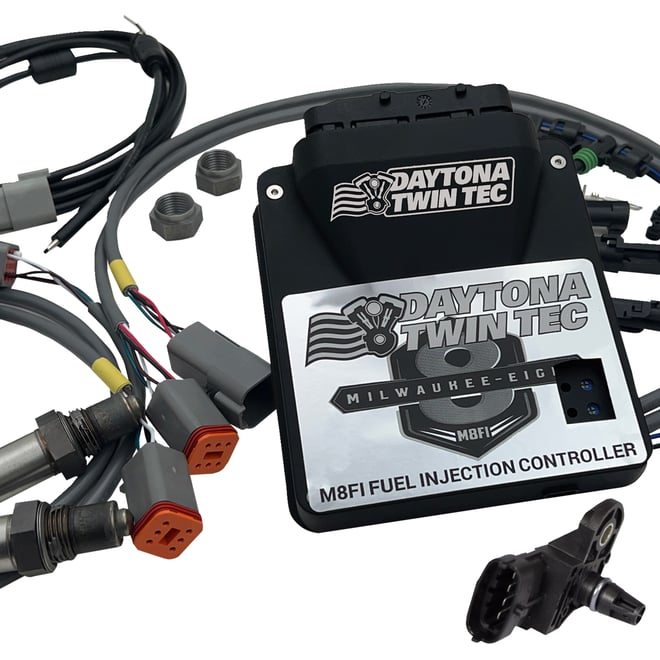 Daytona twin tec llc Fuel Injection Electronic Control Module Kit with 2 BAR Manifold - M8 Softail Daytona twin tec llc Fuel Injection Electronic Control Module Kit with 2 BAR Manifold - M8 Softail