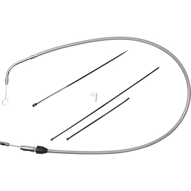 Drag specialties Clutch Cable - Upper - 39" - Stainless Steel Drag specialties Clutch Cable - Upper - 39" - Stainless Steel