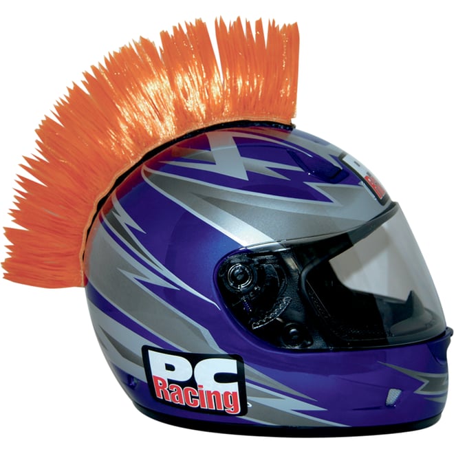 Pc racing Helmet Mohawk - Orange