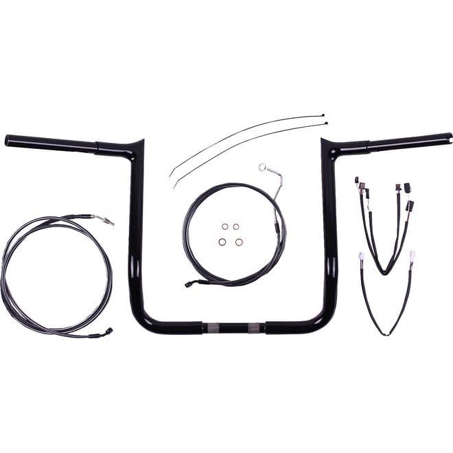 Magnum shielding Handlebar Kit - Viking - 14" - Black Pearl™