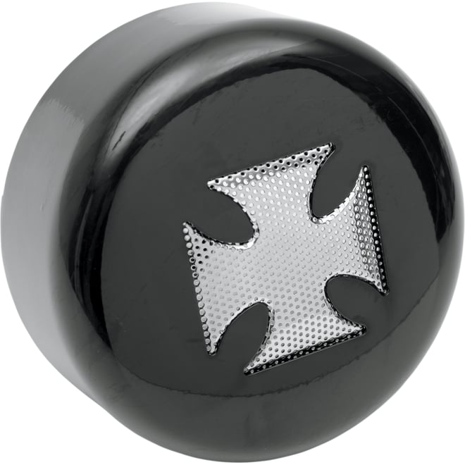 Drag specialties Horn Cover - Cross - '91-'19 - Black