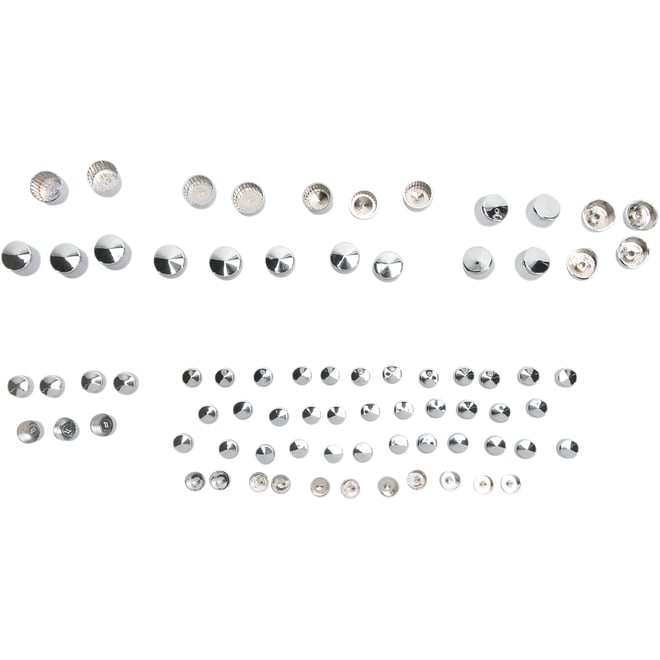 Drag specialties Bolt Covers - Chrome