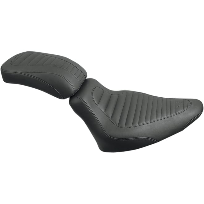 Mustang Tripper™ Rear Seat - Tuck and Roll - FLST '08-'17