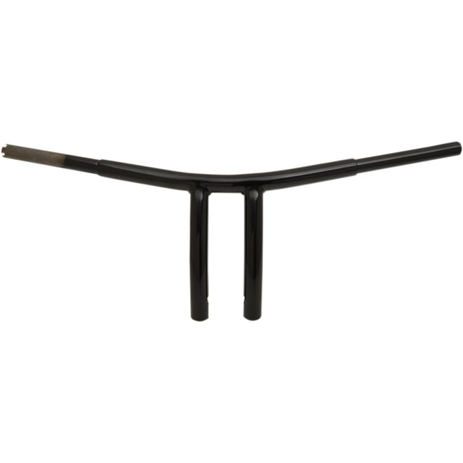 Drag specialties Handlebar - T-Bar - Buffalo - Pullback - 8" - TBW - Black