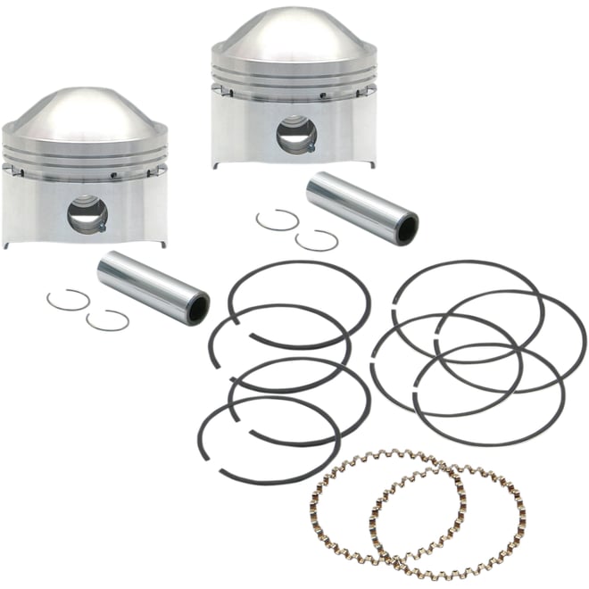 S&s cycle Piston Kit - High Compression - 74" Stock Motor - Standard S&s cycle Piston Kit - High Compression - 74" Stock Motor - Standard
