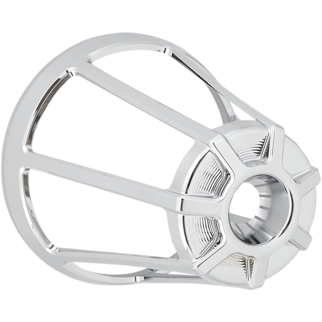 Arlen ness Monster Sucker Air Cleaner Cover - Beveled - Chrome
