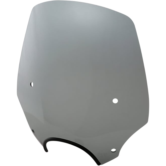 Memphis shades El Paso Windshield - 17" - 7" Headlight Cutout - Black Smoke