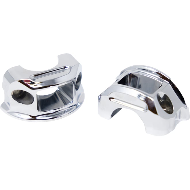 Kodlin usa Perch Clamps - Brake/Clutch - Chrome