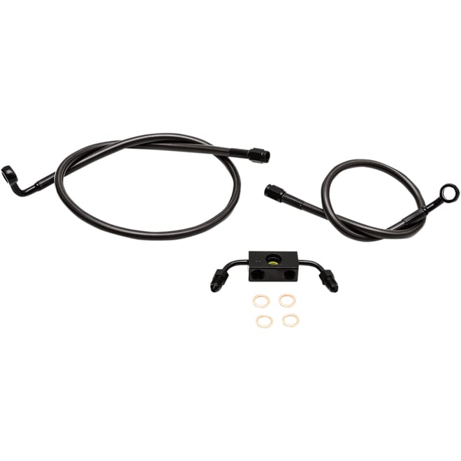 La choppers Brake Lines - Mini Ape Hanger Handlebars - Midnight La choppers Brake Lines - Mini Ape Hanger Handlebars - Midnight