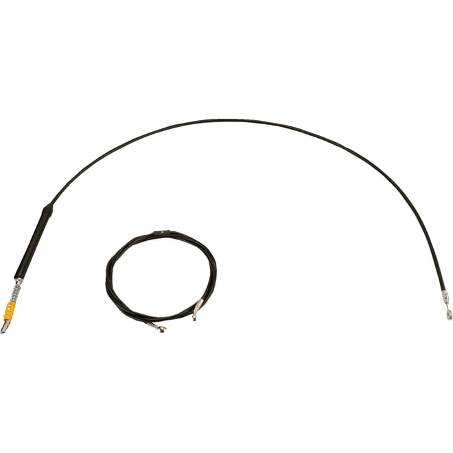 La choppers Handlebar Cable/Brake Line Kit - Stock Ape Hanger Handlebars - Black Vinyl La choppers Handlebar Cable/Brake Line Kit - Stock Ape Hanger Handlebars - Black Vinyl