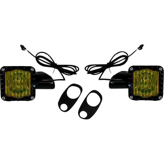 Custom dynamics LED Turn Signals - Black -Yellow Lens - Road Glide Custom dynamics LED Turn Signals - Black -Yellow Lens - Road Glide