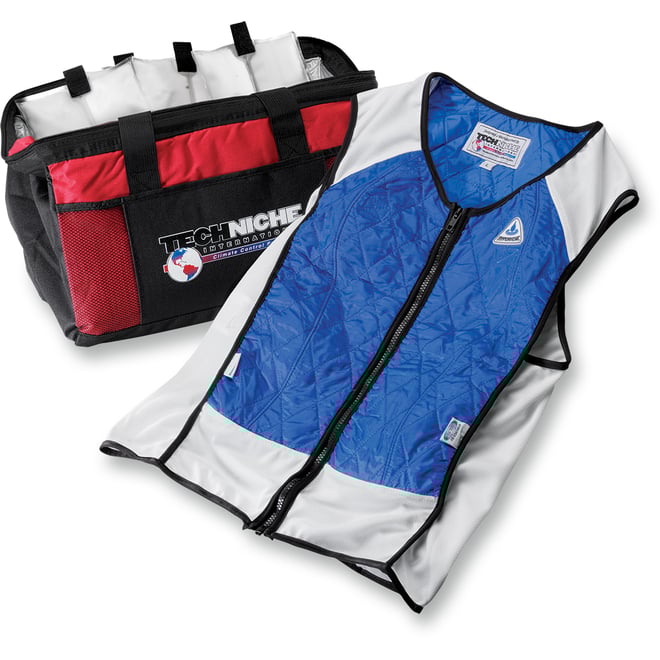 Hyper Kewl Hybrid Elite Sport Cooling Vest Blue Hyper Kewl Hybrid Elite Sport Cooling Vest Blue