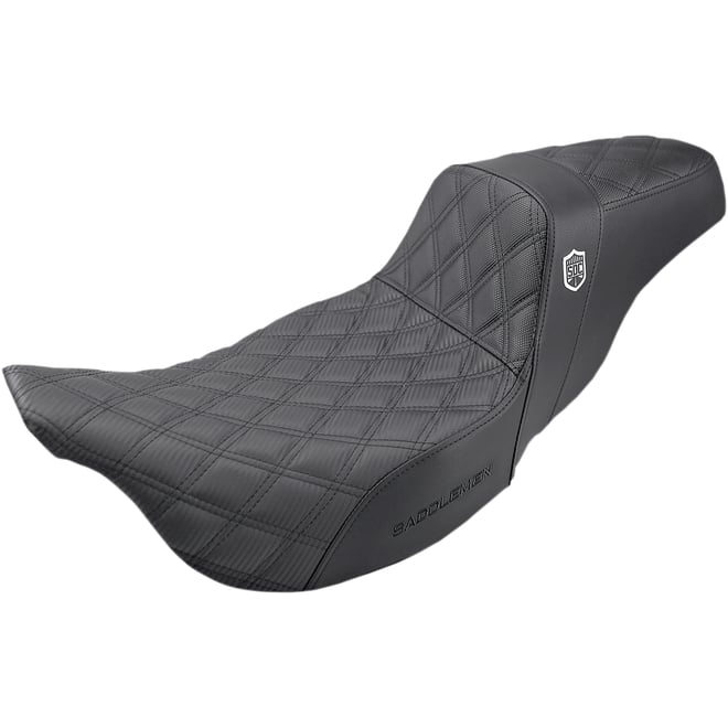 Saddlemen Pro Series SDC Performance Seat - without Backrest - Lattice Stitch - '08 -'23 FL
