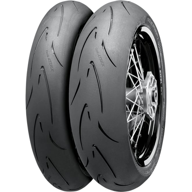 Continental Tire - ContiAttack SM Evo - Front - 120/70R17 - 58H