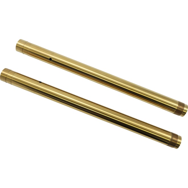 Custom cycle engineering Inverted Fork Tubes - Gold - 43 mm - Stock