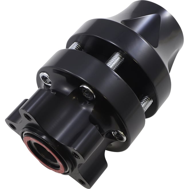 Arlen ness Hub - Cartridge - Front/Single Disc - Black - '08+ FLT