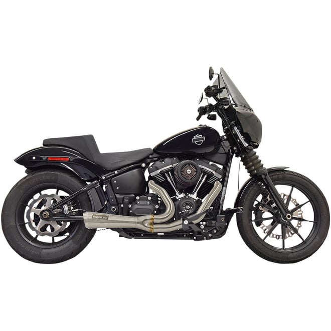 Bassani xhaust 2:1 Short Exhaust - Stainless Steel