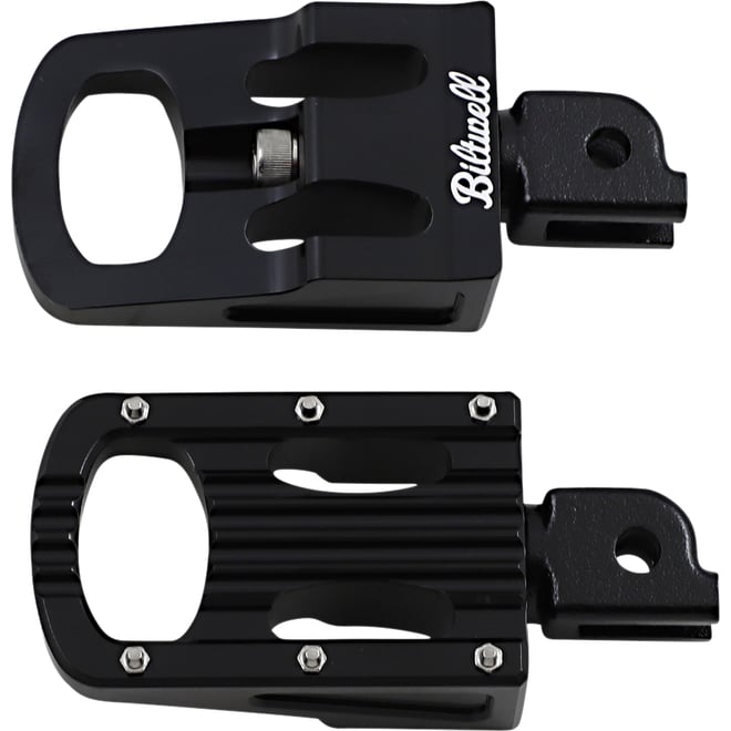 Biltwell Punisher Footpeg - Driver - Black - M8 Biltwell Punisher Footpeg - Driver - Black - M8
