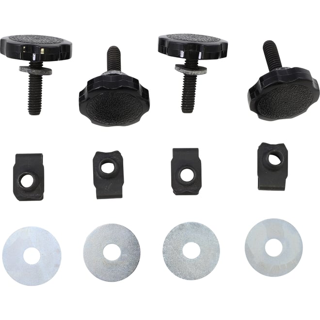Reda Saddlebag Lock Kit - Black Oxide Corrosion Resistance