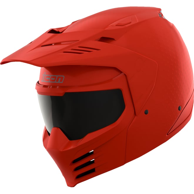 Icon Elsinore™ Helmet Monotype Red Icon Elsinore™ Helmet Monotype Red