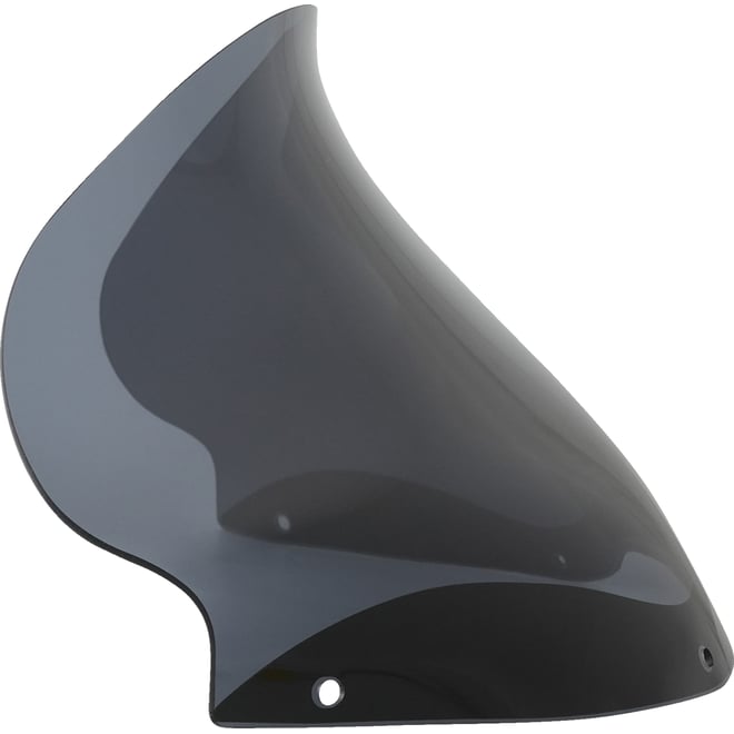 Klock werks Flare™ Windshield - 12" - Dark Smoke - FLTR