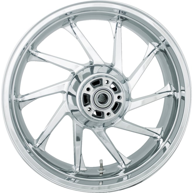 Coastal moto Wheel - Hurricane 3D - Rear - Single Disc/without ABS - Chrome - 18x5.5 - '09+ FL