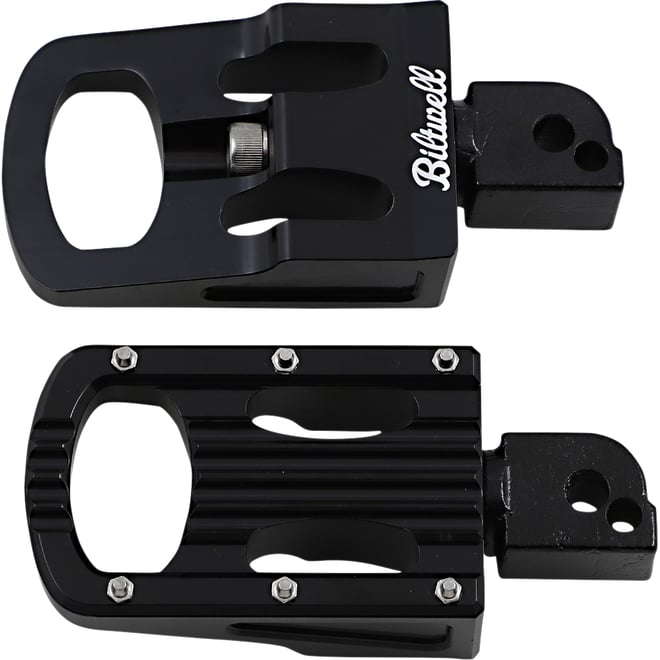Biltwell Punisher Footpeg - Passenger - Black - M8 Biltwell Punisher Footpeg - Passenger - Black - M8