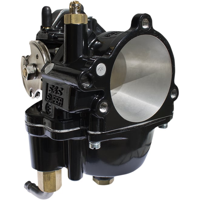 S&s cycle Super E Carburetor - Big Bore - Black