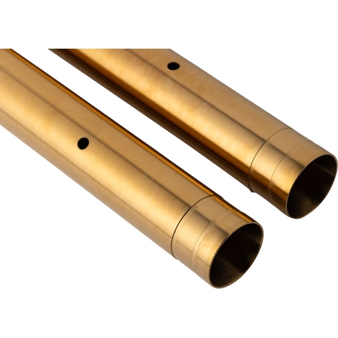 Custom cycle engineering Fork Tubes - 47 mm - 20.88" - Gold Custom cycle engineering Fork Tubes - 47 mm - 20.88" - Gold