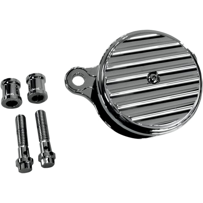 Joker machine High-Performance Air Cleaner Assembly Kit - Finned Chrome