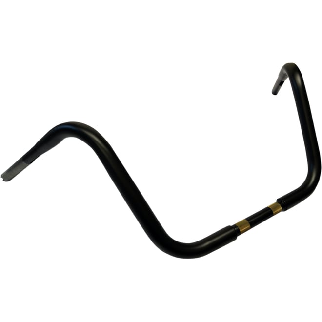 Drag specialties Handlebar - Buffalo Ape - 12" - TBW - Flat Black