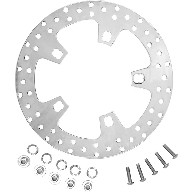 Coastal moto Brake Rotor - 11.5" - Front - Polished - '00-'07 Touring