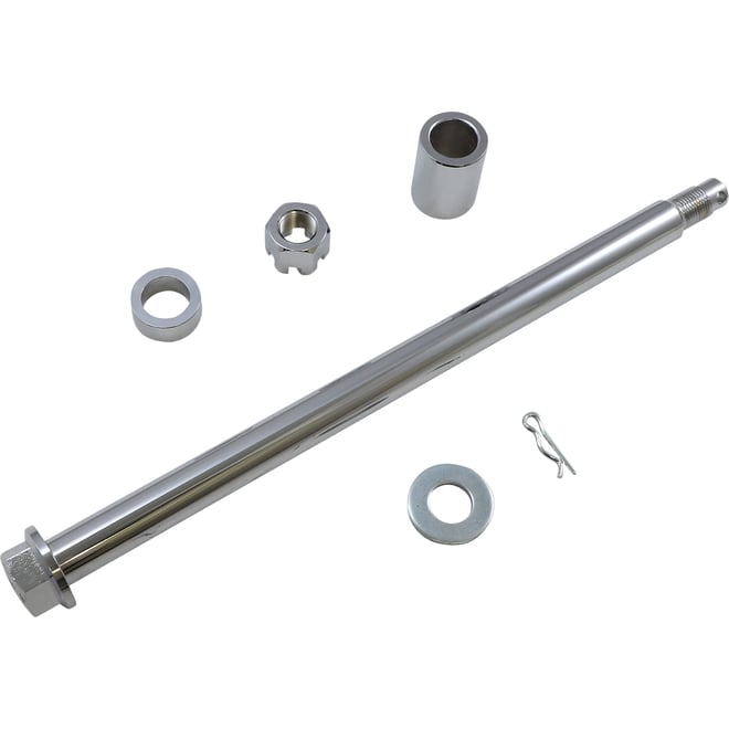 Drag specialties Axle Kit - Rear - Chrome - '00-'01 FLT Drag specialties Axle Kit - Rear - Chrome - '00-'01 FLT