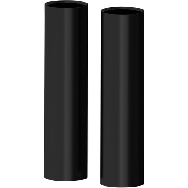 Rsd Upper Fork Covers - Smoothie - Gloss Black - 39 mm