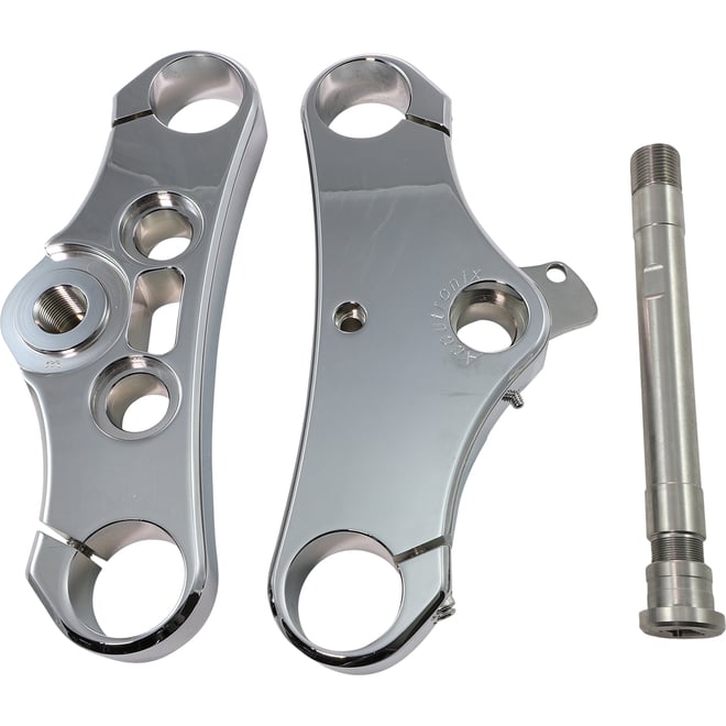 Accutronix Elite Triple Tree - Chrome - 49 mm - 3° Rake