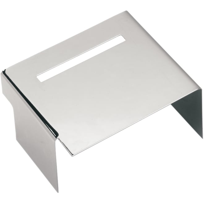 Drag specialties Battery Cover - Smooth - Chrome