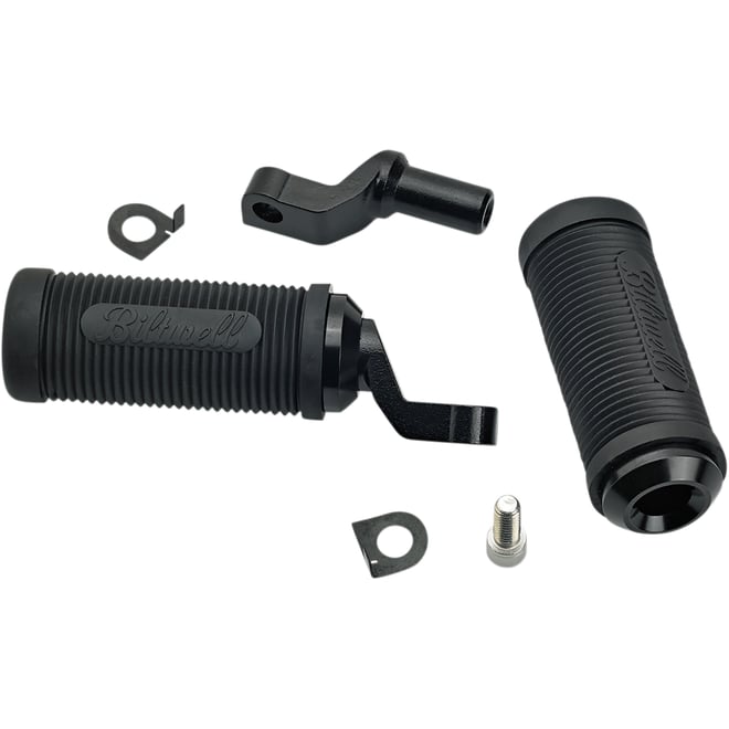 Biltwell Norman Step Foot Pegs - Black - Softail Biltwell Norman Step Foot Pegs - Black - Softail