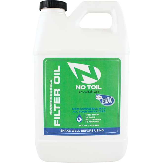 No toil Air Filter Oil - 64 U.S. fl oz. No toil Air Filter Oil - 64 U.S. fl oz.