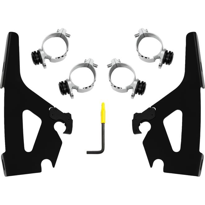 Memphis shades Batwing Mounting Kit - Black - Chief Memphis shades Batwing Mounting Kit - Black - Chief